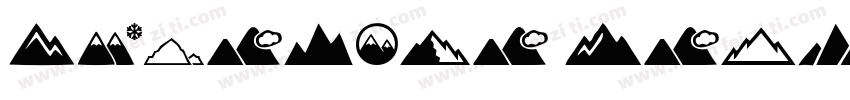 Mountain One字体转换
